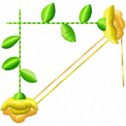 Flowers Embroidery Design 3 Flowers Embroidery Design 3